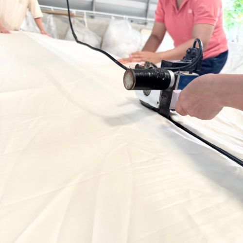 โรงงานผลิตผ้าปูที่นอน