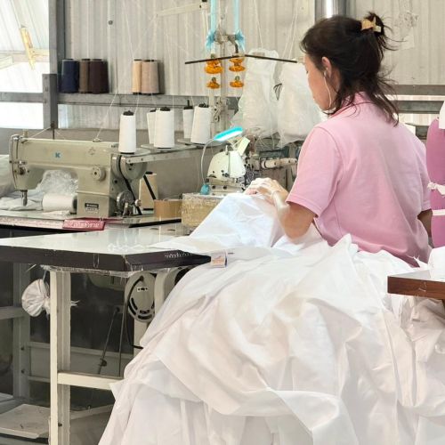 โรงงานผลิตผ้าปูที่นอน