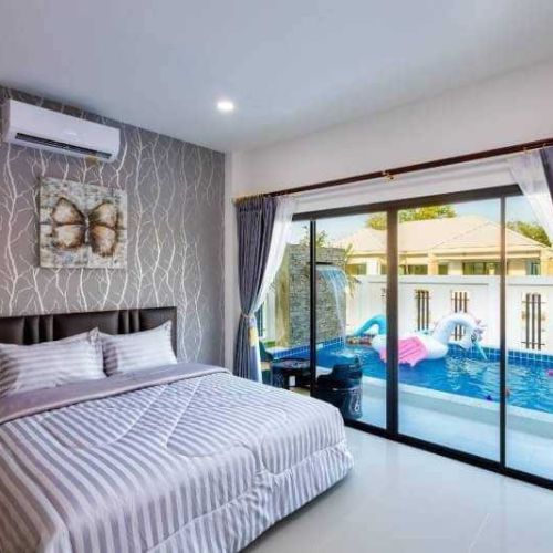 เครื่องนอนรีสอร์ท พูลวิลล่า