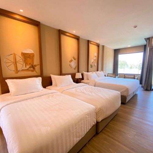 ผ้าปูที่นอนโรงแรม